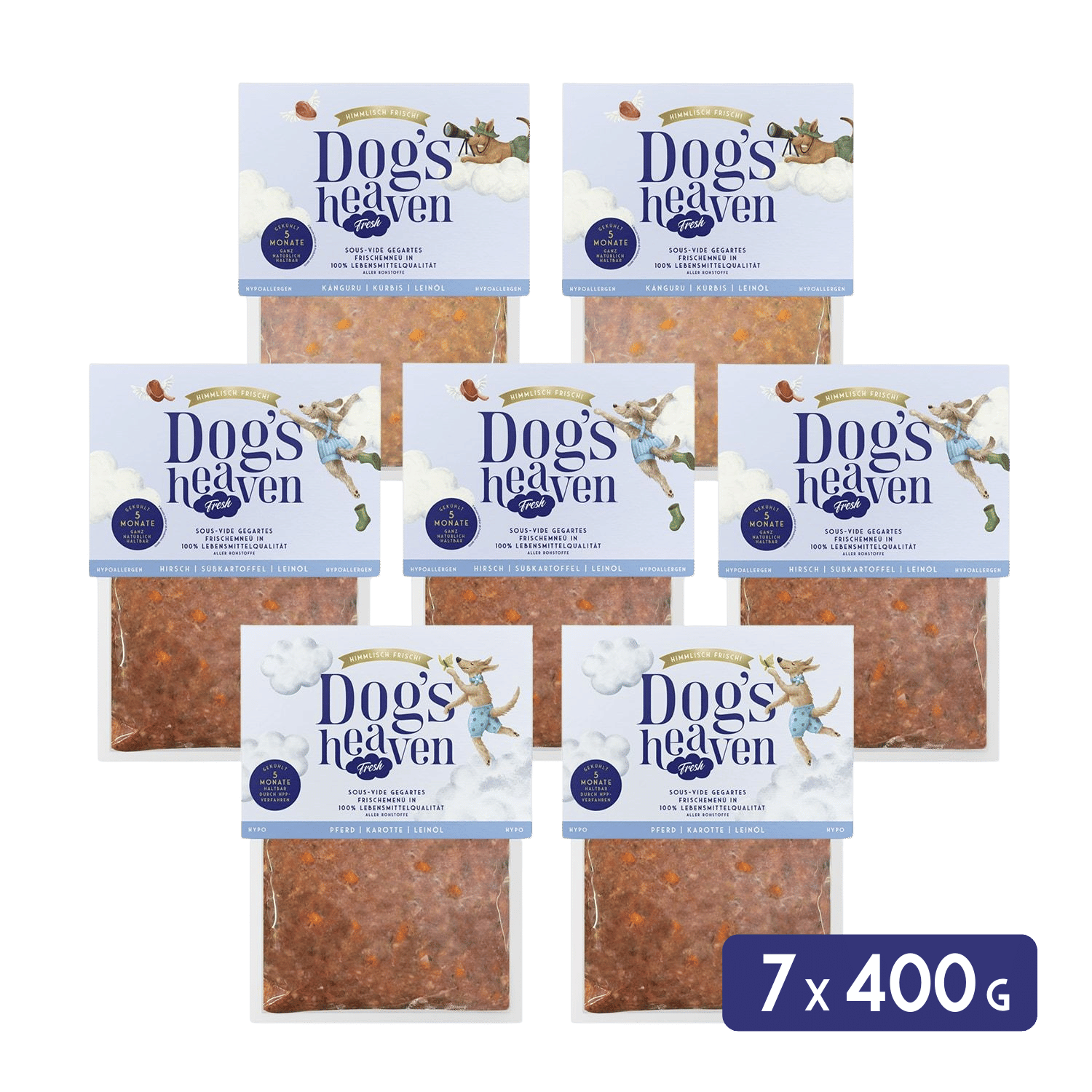 Hypoallergenes Hundefutter Probierpaket zum Sonderpreis